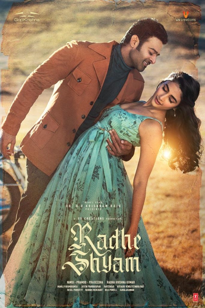 radheshyam movie poster 1